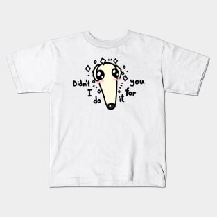 Didn't I do it for you Borzoi dog meme Kids T-Shirt